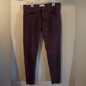 Principles Women's Purple Skinny Jeans - Low Rise Stretch Denim